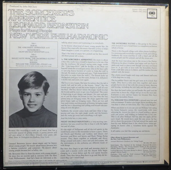 The Sorcerer's Apprentice (Leonard Bernstein Plays For Young People)