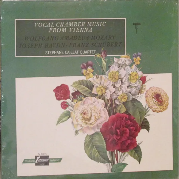 Vocal Chamber Music From Vienna