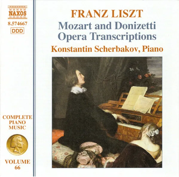 Liszt: Complete Piano Music, Vol. 66 - Mozart & Donizetti Opera Transcriptions
