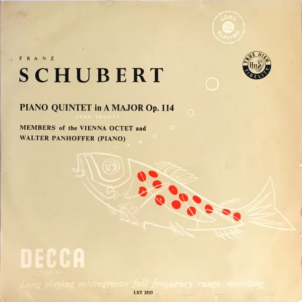 Piano Quintet In A Major Op. 114