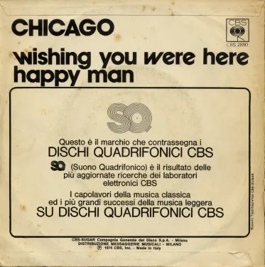 Wishing You Were Here / Happy Man