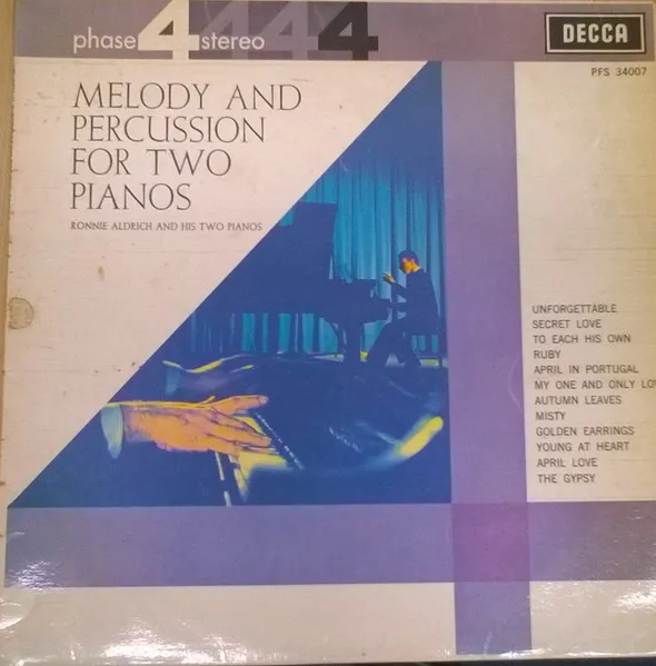 Melody And Percussion For Two Pianos