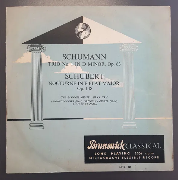 Trio No.1 In D Minor, Op.63 / Nocturne In E Flat Major, Op.148