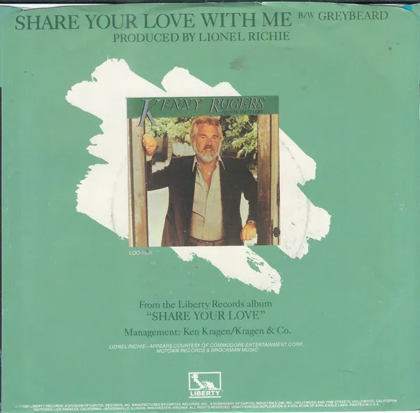 Share Your Love With Me / Greybeard