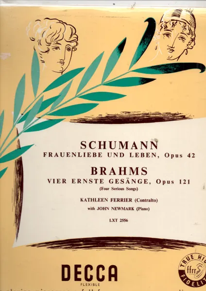 Frauenliebe Und Leben, Opus 42 / Vier Ernste Gesänge, Opus 121
