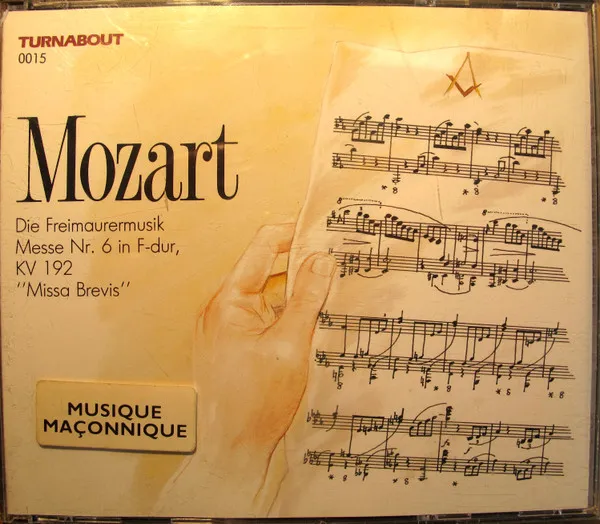 Die Freimaurermusik Messe N°6 In F-Dur, KV 192
