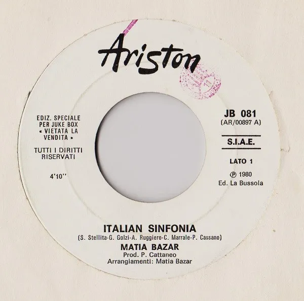 Italian Sinfonia / Living On The Frontline