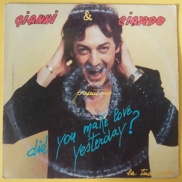 Did You Make Love Yesterday?