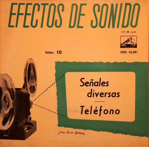 Efectos de Sonido. Selec. 10. Señales Diversas - Teléfono