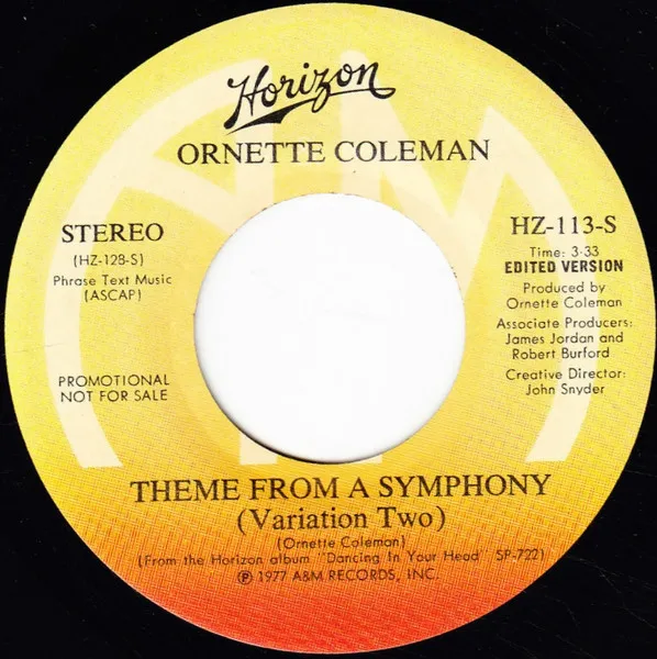 Theme From A Symphony