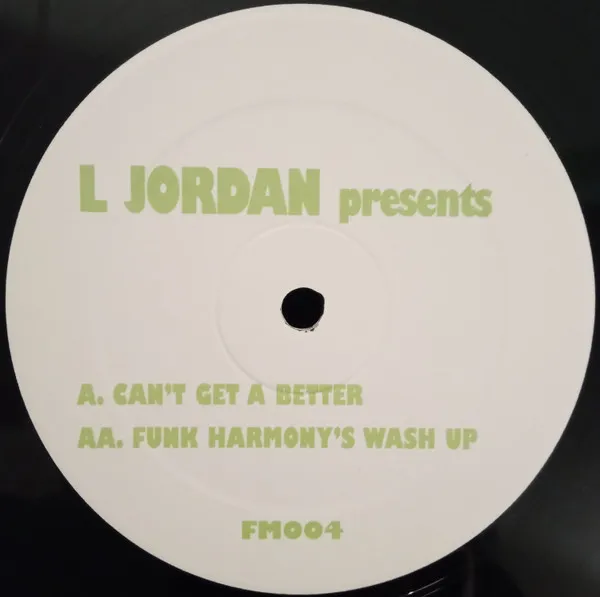 Can't Get A Better / Funk Harmony's Wash Up
