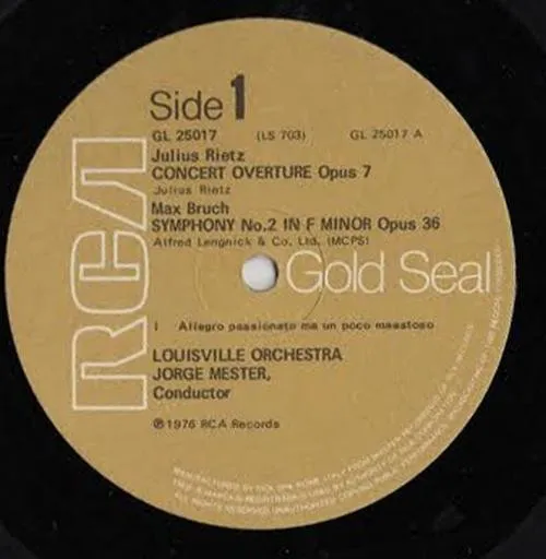 Concert Overture Op. 7 / Symphony No.2 In F Minor