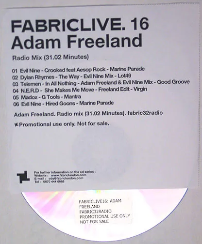 FabricLive. 16 (Radio Mix)