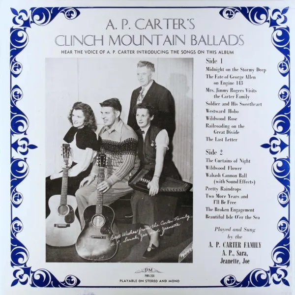 A. P. Carter's Clinch Mountain Ballads