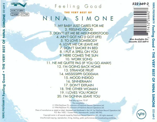 Feeling Good: The Very Best Of Nina Simone
