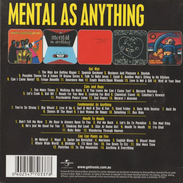 5 Album Set