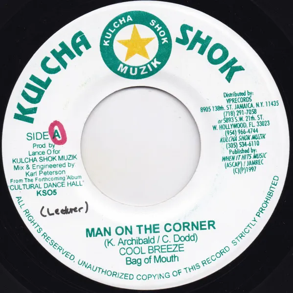 Man On The Corner / Reality