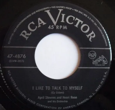 I Like To Talk To Myself / That Naughty Waltz