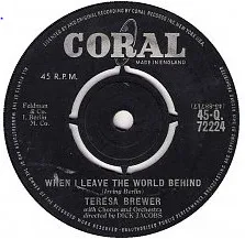 When I Leave The World Behind