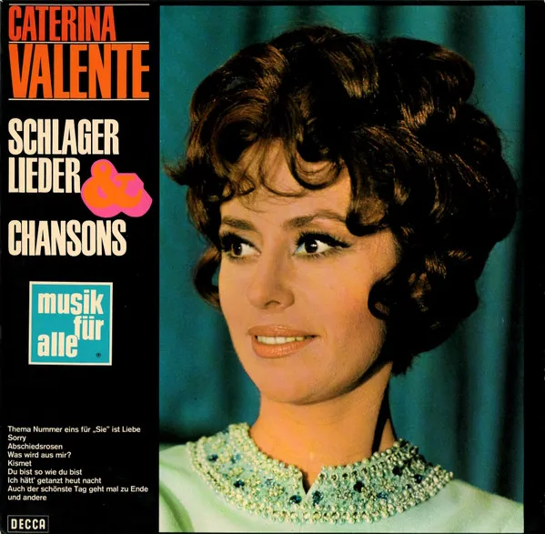 Schlager, Lieder Und Chansons