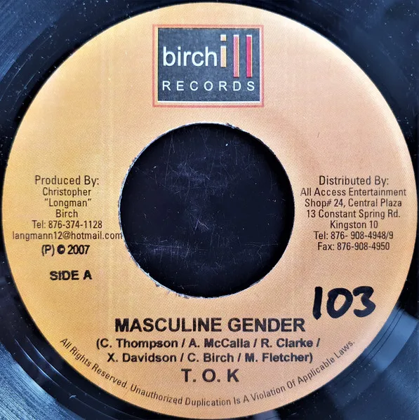 Masculine Gender