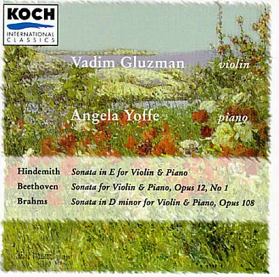 Hindemith - Beethoven - Brahms - Sonatas For Violin & Piano