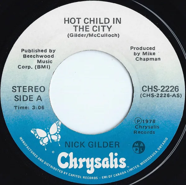 Hot Child In The City