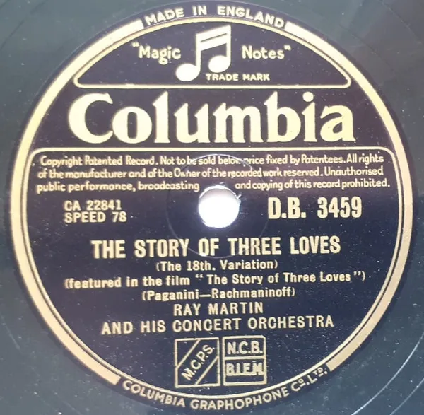The Story Of Three Loves / Strings On Parade