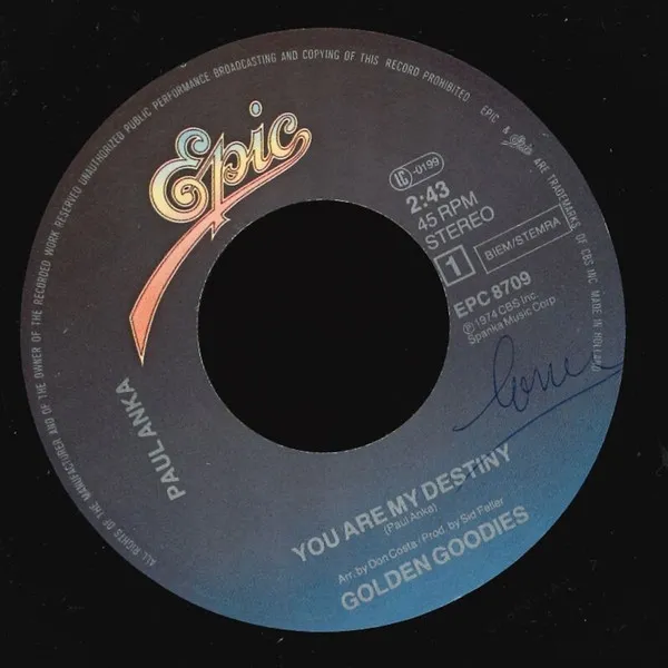 You Are My Destiny / Crazy Love