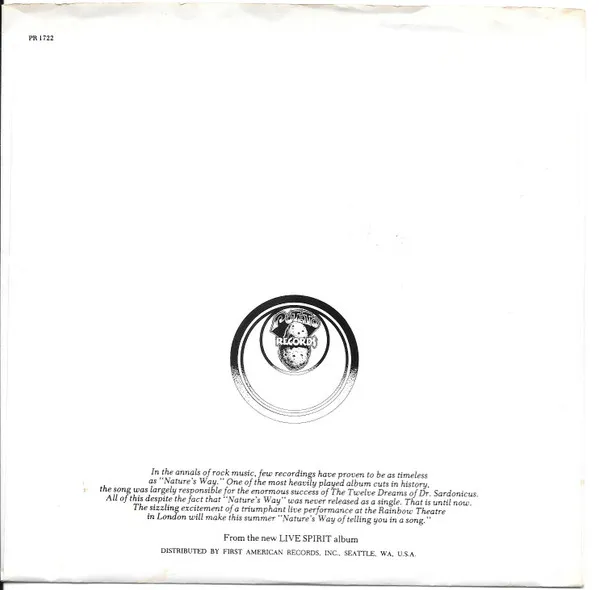 Nature's Way / Rock And Roll Planet