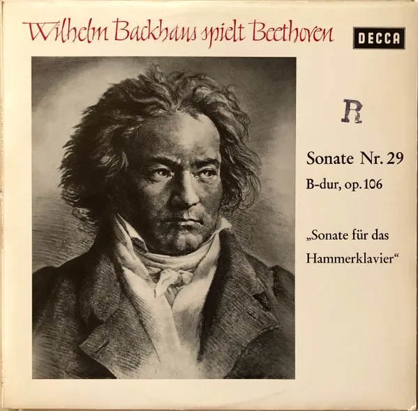 Sonate Nr. 29 B-dur, Op.106 "Sonate Für Das Hammerklavier"