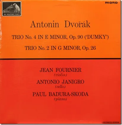 Trio No. 4 In E Minor, Op. 90 ('Dumky'), Trio No. 2 In G Minor, Op. 26