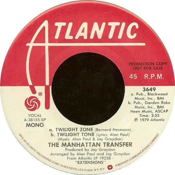 Twilight Zone / Twilight Tone