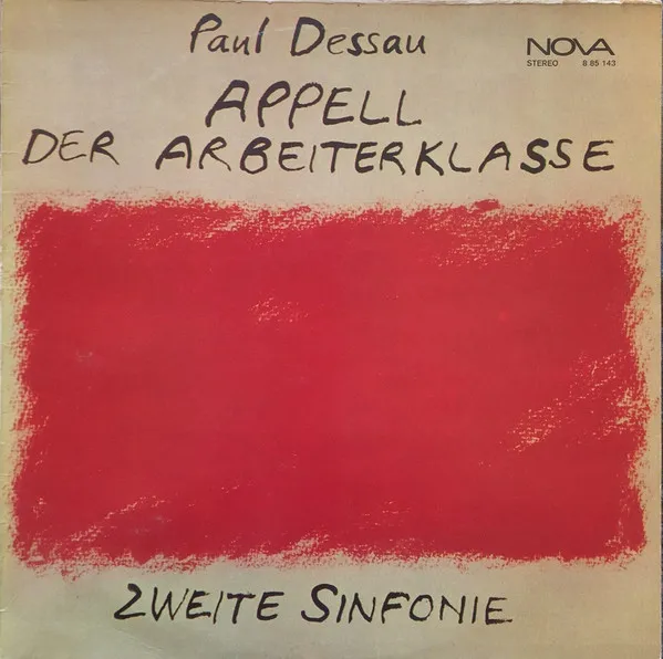 Appell Der Arbeiterklasse / Zweite Sinfonie