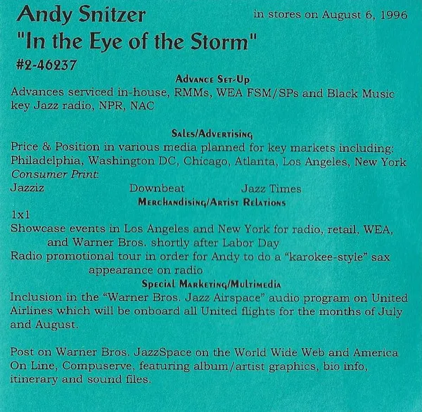 In The Eye Of The Storm