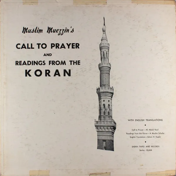 Muslim Muezzin's Call To Prayer And Readings From The Koran