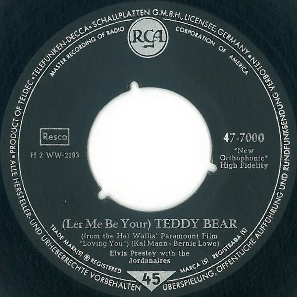 (Let Me Be Your) Teddy Bear