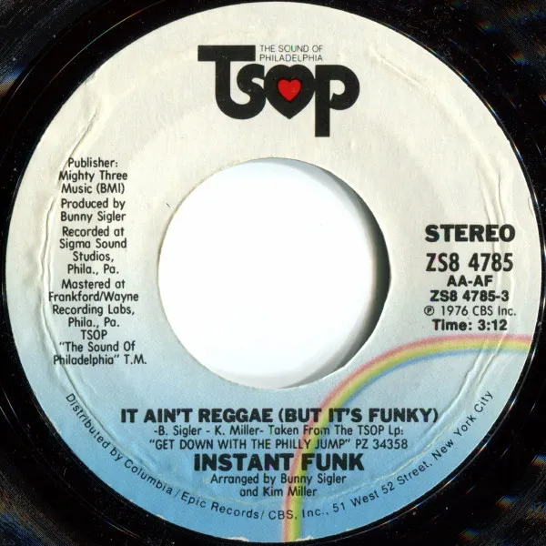 It Ain't Reggae (But It's Funky)