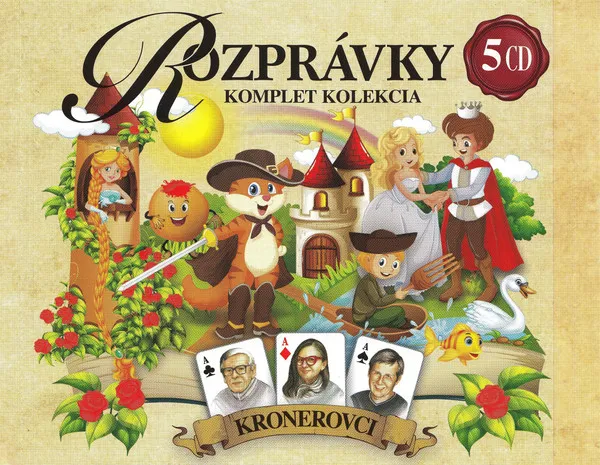 Rozprávky:  Kronerovci - Komplet kolekcia (5CD)
