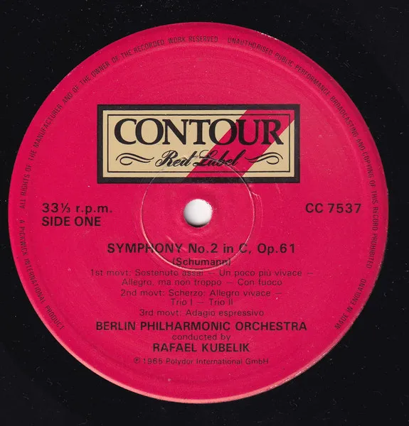 Symphonie No 2 • Overture Genoveva Op.81