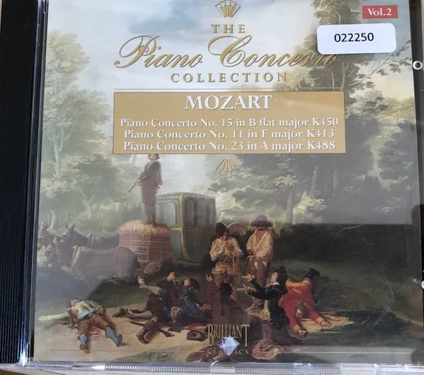 Piano Concertos no. 15, 11 & 23