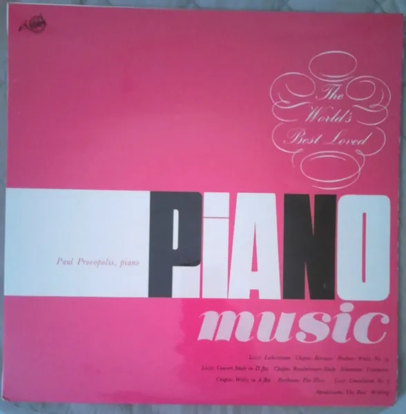 The World's Best Loved Piano Music