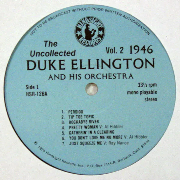 The Uncollected Duke Ellington, Vol. 2, 1946