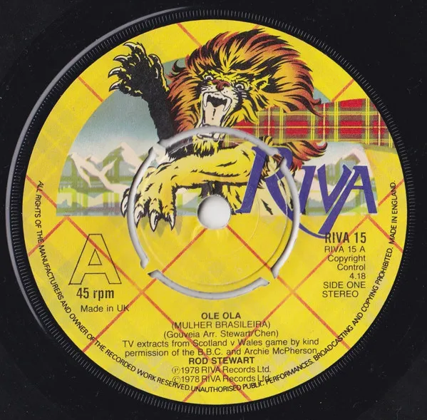 Ole Ola (Mulher Brasileira) / I'd Walk A Million Miles For One Of Your Goals