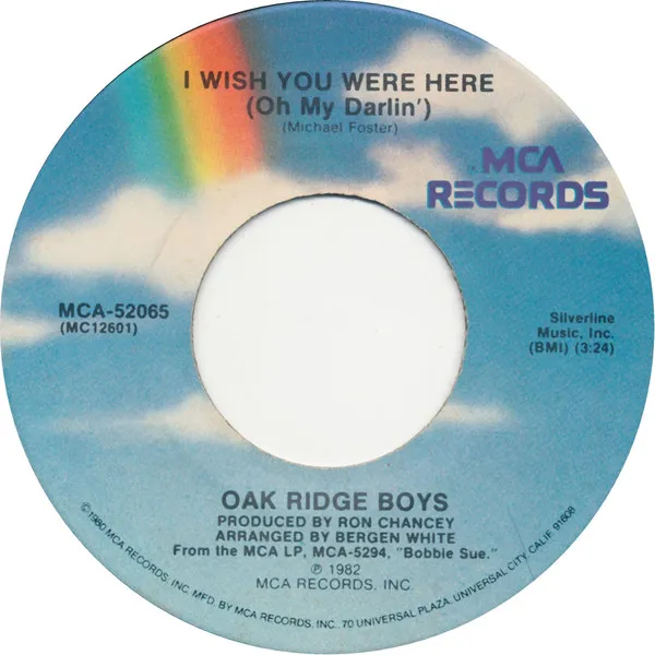 I Wish You Were Here (Oh My Darlin')