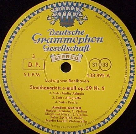 Beethoven: Streichquartette Op. 59 Nr. 1-3 (Rasumowsky Quartette)
