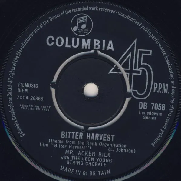 Bitter Harvest