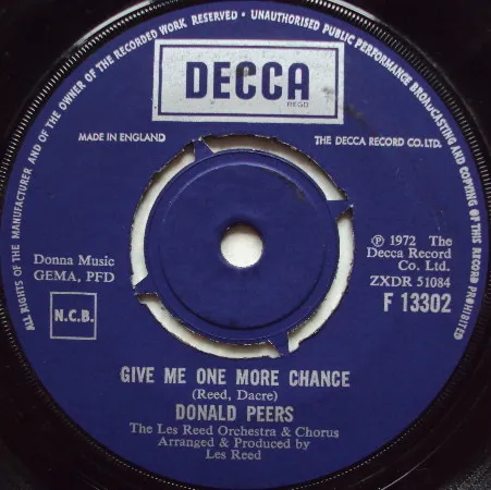 Give Me One More Chance