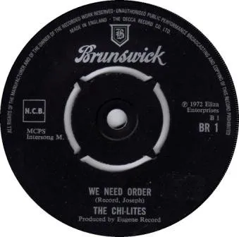 We Need Order