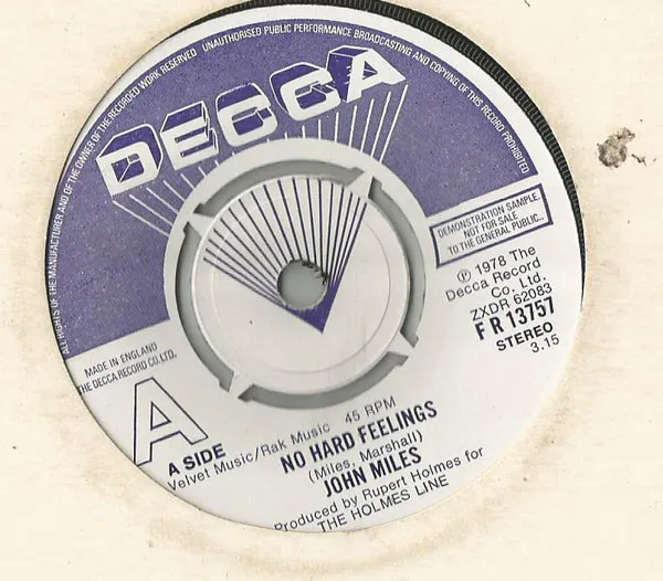 No Hard Feelings / Nice Man Jack